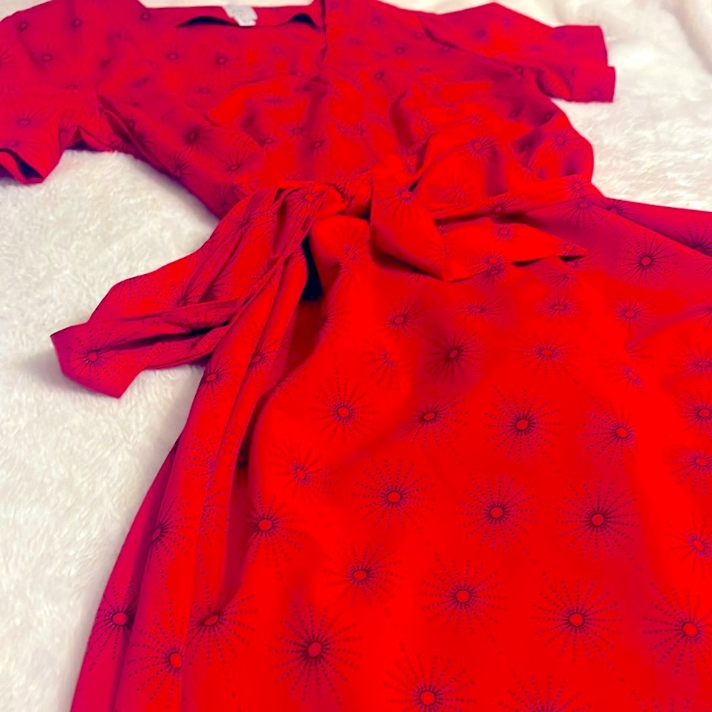 A new day Red dress L New without tags Large